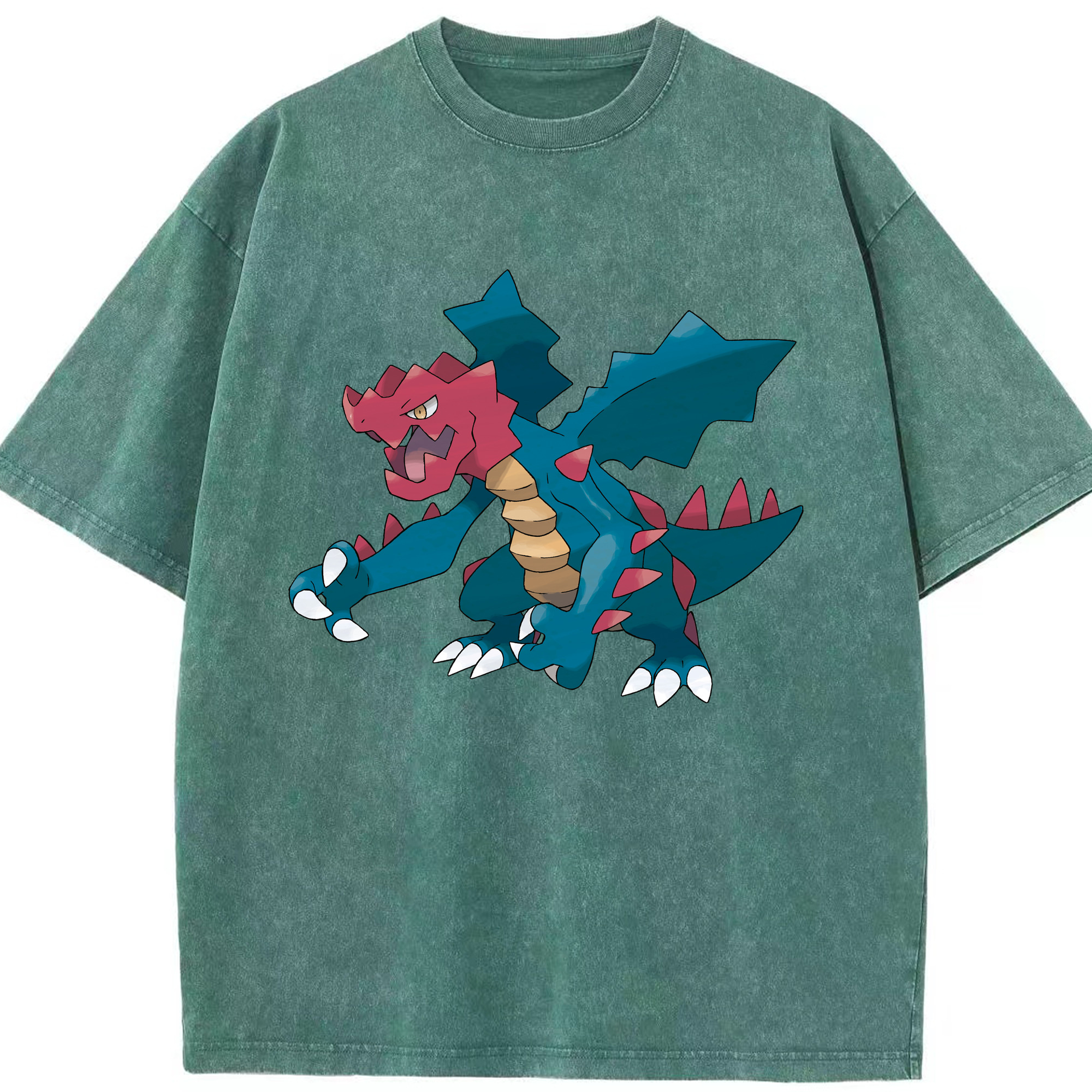 （画像用） ポケットモンスター Pokémon 綿100% ヴィンテージ風 半袖Tシャツ（フロントプリント）